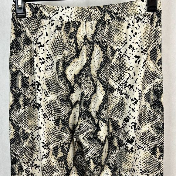 Texas True Threads Lounge Pants Womens Sz Medium Snakeskin Animal Print Elastic - Picture 5 of 11